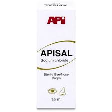 APISAL 0.9% EYE/NOSE DROPS