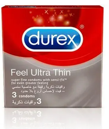 ديوركس واقي الترا خفيف كالريشة 3 حبات