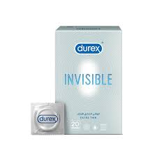 DUREX INVISIBLE EXTTRA THIN SENSITIVE 20 CONDOM