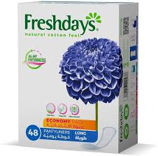 FRESH DAYS PANTY  LONG  6 X 48 1 Pack
