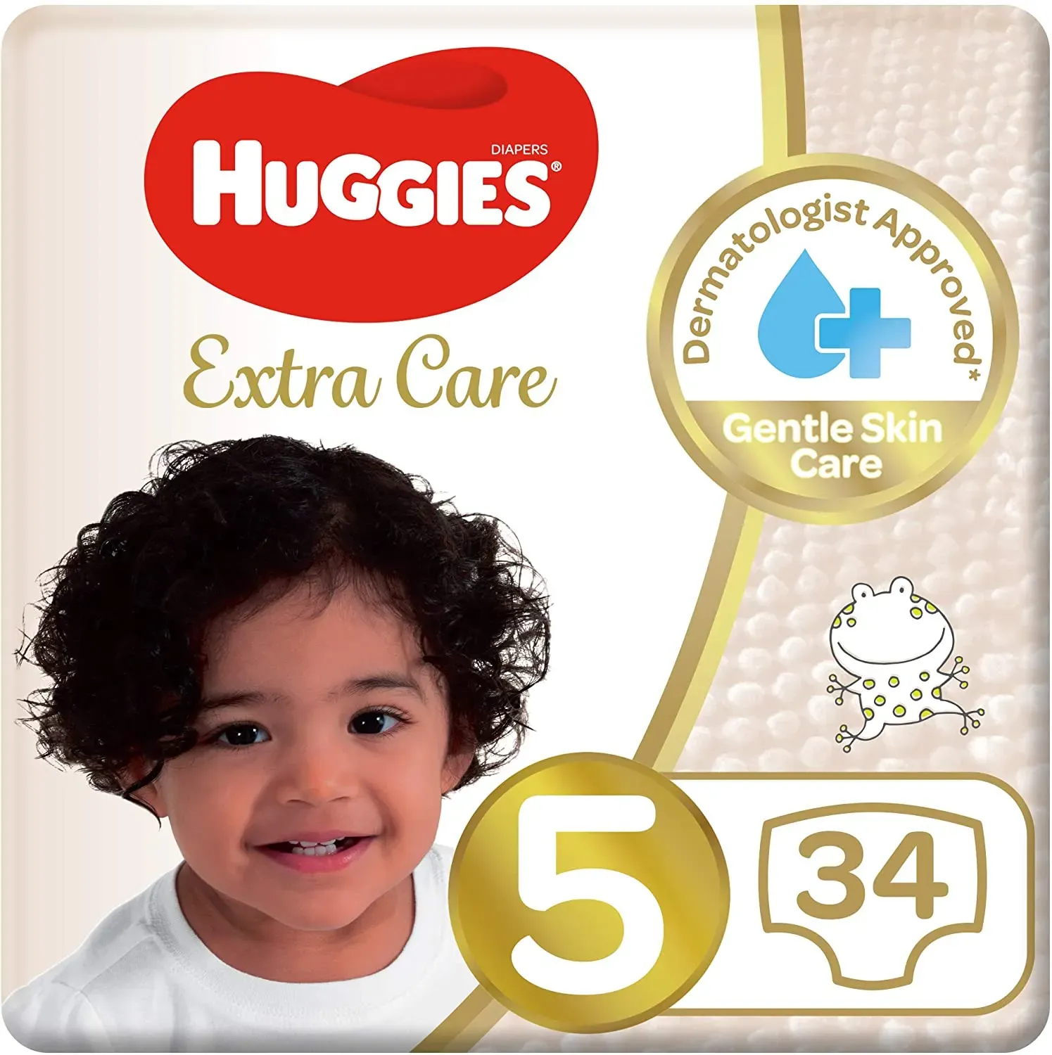 HUGGIES EXTRA CARE JUNIOR  NO 5  2 X 34 1 Pack