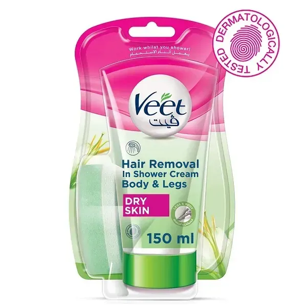 VEET SHOWER CREAM DRY SKIN150 ML