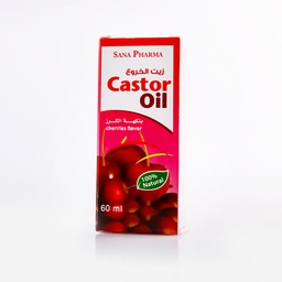 SUNCARE CASTOR OIL CHERRY FLAVOR 60 ML