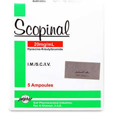 SCOPINAL 20 MG 5 AMPOULE