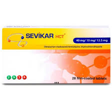 SEVIKAR HCT 40/5/12.5MG 28 TAB