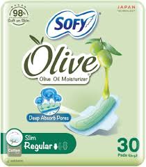 SOFY SLIM REGULAR OLIVE 6 X 30 23CM 52411 1 Pack