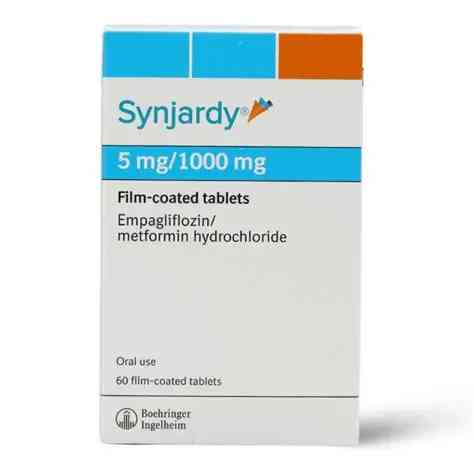 SYNJARDY 5 MG /1000 MG 60 TAB