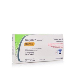 TOUJEO SOLOSTAR 300 IU /ML 5 PENS