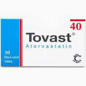 TOVAST 40 MG 30 F.C TAB