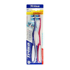 TRISA FLEXIBLE HEAD T/B MED 1+1 FREE