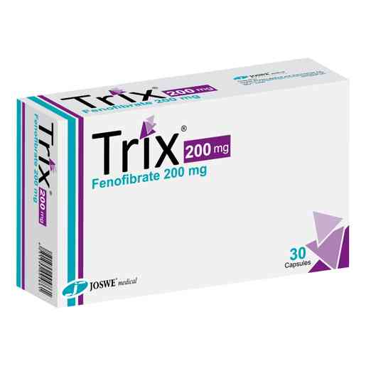 TRIX 200 MG 30 CAP