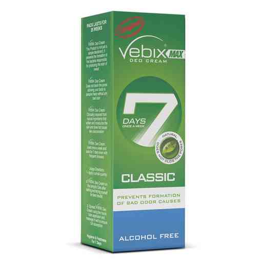 فيبكس كريم الاخضر VEBIX DEO CREAM 25 GM
