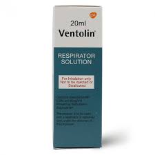 VENTOLIN 0.5 % RESPIRATORY SOLUTION 20 ML