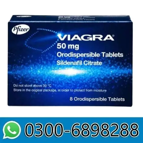 VIAGRA 50 MG ORDISPERSIBLE 8 TAB