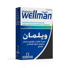 WELLMAN HEALTHY  And  VITALITY  And  ENERGY RELEASE 30 CAP