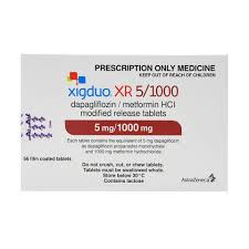 XIGDUO XR 5 MG /1000 MG 56 F.C TAB