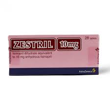 ZESTRIL 10 MG 28 TAB
