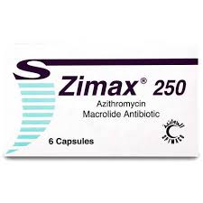 ZIMAX 250 MG 6 CAP