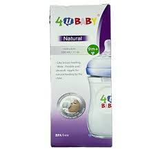 4U BABY FYP333 PLASTIC NATURAL - 330 ML