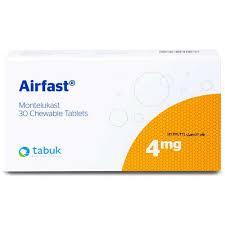 AIRFAST 4 MG 30 TABLET