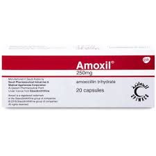 AMOXIL 250 MG 20 CAP