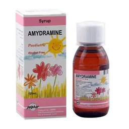 AMYDRAMINE PAEDIATRIC SYRUP 120 ML