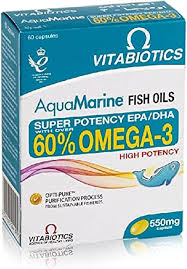 AQUAMARINE OMEGA-3 FISH OILS 60 CAPS