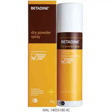 BETADINE DRY POWDER SPRAY 55G