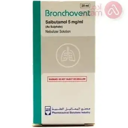 BRONCHOVENT SALBUTAMOL 5MG/ML
