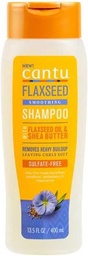 CANTU FLAXSEED SMOOTHING SHAMPOO WITH FLAXSEED OIL & SHEA BUTTER 400 ML