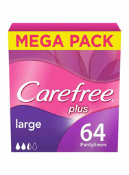 CAREFREE PLUS LARG 64