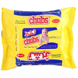 CHUBS BABY WIPES ALOE EXTRACT & CHAMOMILE ULTRA 20 WIPE