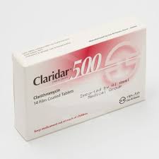 CLARIDAR 500 MG FC 14 TAB