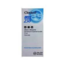 CLORACEF 250MG/5ML SUSP 75 ML