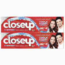 CLOSE UP TP RED HOT 2 X 75 ML SPECIAL OFFER