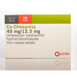 CO-OLMEPRESS 40 MG / 12.5 MG 28 F.C TAB