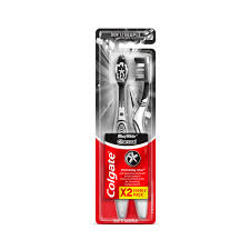 COLGATE MAX WHITE CHARCOAL 2PK TB SOFT