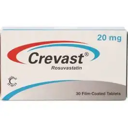 CREVAST 20 MG 30 F.C TAB
