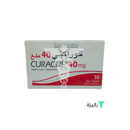 CURACNE 40 MG 30 CAP