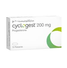 CYCLOGEST 200 MG 15 PESSARIES