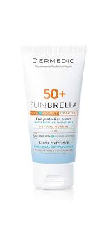 DERMEDIC SUNBRELLA SPF-50+ DRY&NORMAL CR 50ML