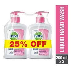 DETTOL HAND WASH SKIN CARE TWIN PACK 200 MLOFF25%