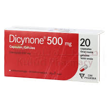 DICYNON 500 MG 20 CAP