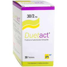 DUETACT 30 / 2 MG 30 TAB