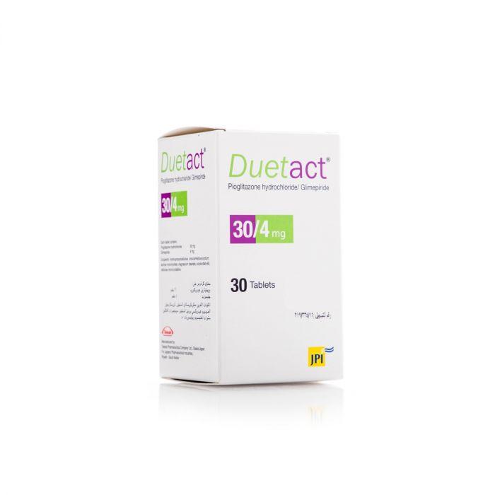 DUETACT 30 / 4 MG 30 TAB
