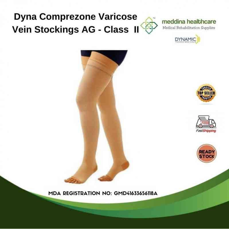 DYNA  VARICOSE VEIN STOCKINGS BELOW KNEE XXXL