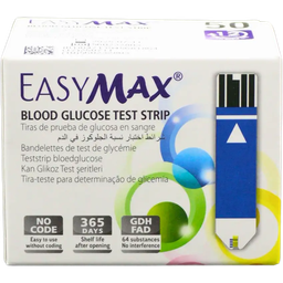 EASY MAX BLOOD GLUCOSE TEST STRIPS
