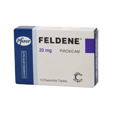 FELDENE 20 MG DISPERSABLE 10 TAB