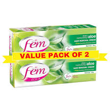 FEM HAIR REMOVAL ALOE CREAM 120ML TWIN PACK 20 %OF
