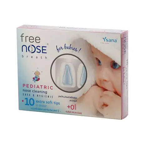 FREE NOSE BREATH 1 NASAL ASPIRATOR+4 SPARE TIPS